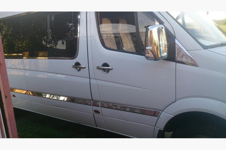 Mercedes Sprinter W906 2006–2018 Zlevněné chromové kryty zrcátek (1 ks) Fotografie 4