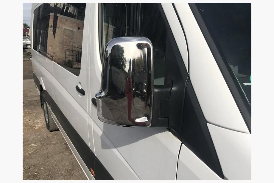 Mercedes Sprinter W906 2006–2018 Zlevněné chromové kryty zrcátek (1 ks) Zlevněno Carmos, turecká ocel Image