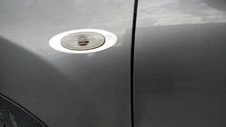 Nissan Qashqai 2010–2014 Nerezové rámečky blinkru (2 ks) fotografie 1