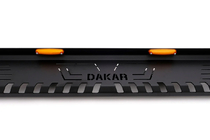 Volkswagen Amarok 2022– Boční nášlapy Dakar V1 s LED (2 ks, kov) fotografie 5