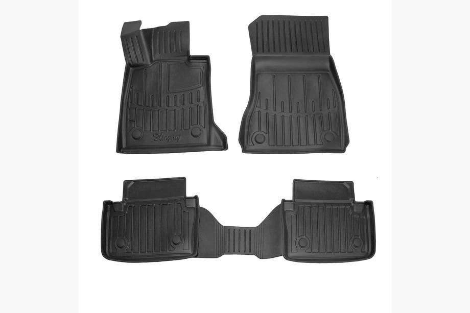 BMW řada 5/i5 G60/G60E/G61 2023– Gumové autokoberce Stingray 3D (pro G60E, 4 ks) Image