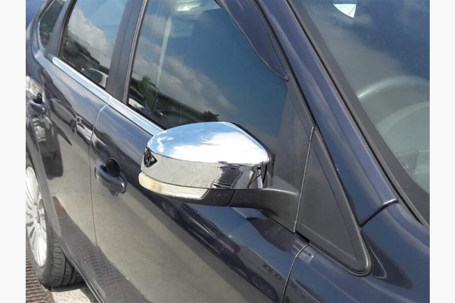 Ford Focus II 2008–2011 Chromové kryty zpětných zrcátek (2 ks, plast) Image