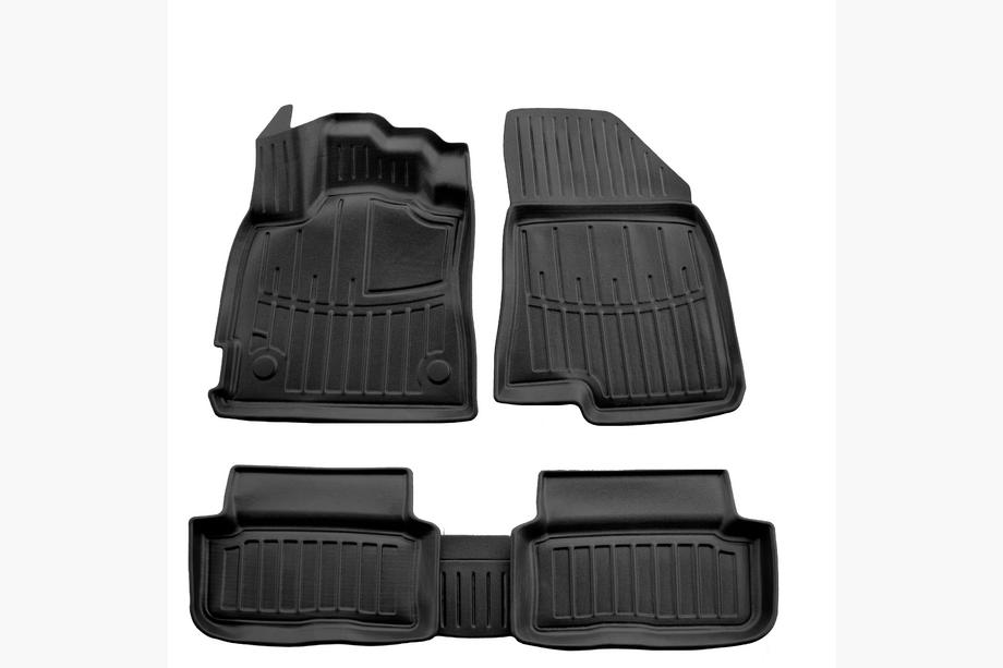 Dacia Sandero 2021– Gumové koberce Stingray 3D (Prestige, 5 ks) Image
