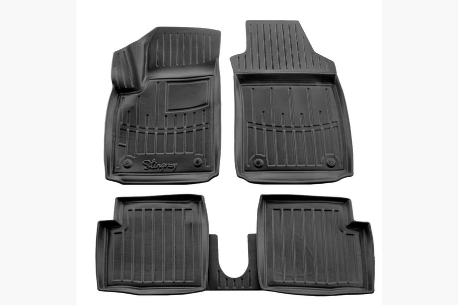Fiat 500/500L 2013–2022 Gumové koberce Stingray 3D (pro Fiat 500, Europe, 5 ks) Image
