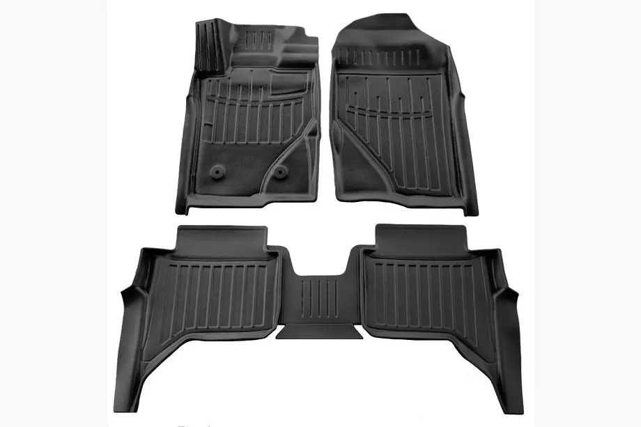 Ford Ranger 2022– Gumové autokoberce Stingray 3D (5 ks) Image