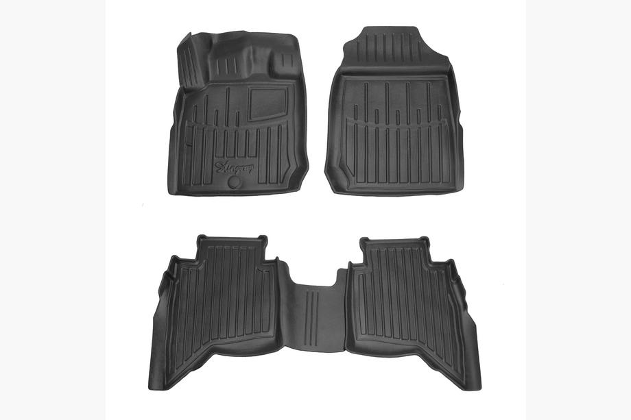 Isuzu D-Max 2019– Gumové autokoberce Stingray 3D (4 ks) Image