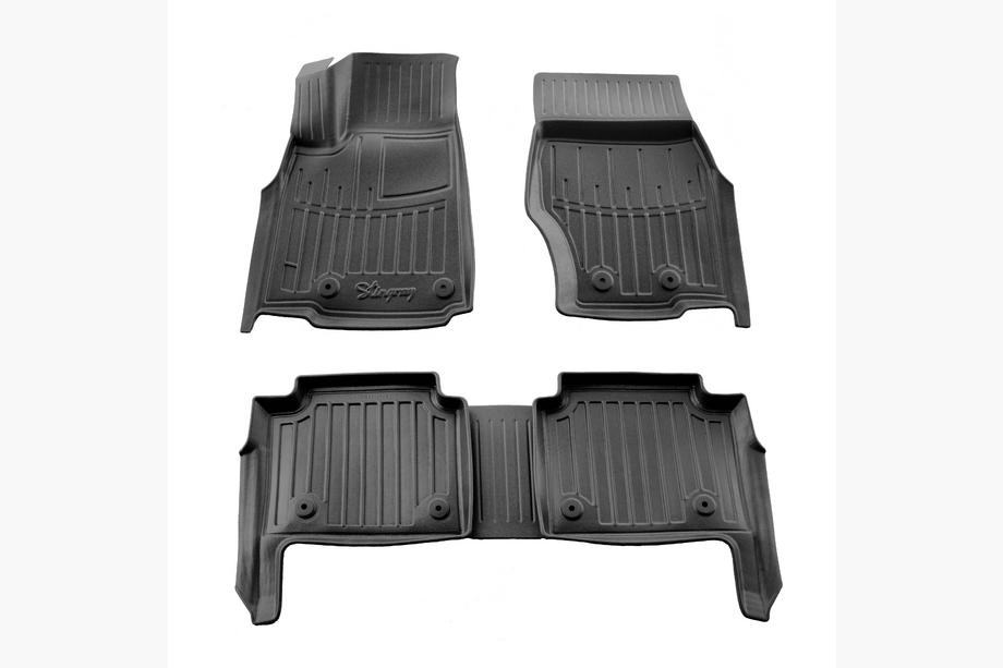 Jeep Grand Cherokee WL 2021– Gumové autokoberce Stingray 3D (5 míst, sada 5 ks) Image