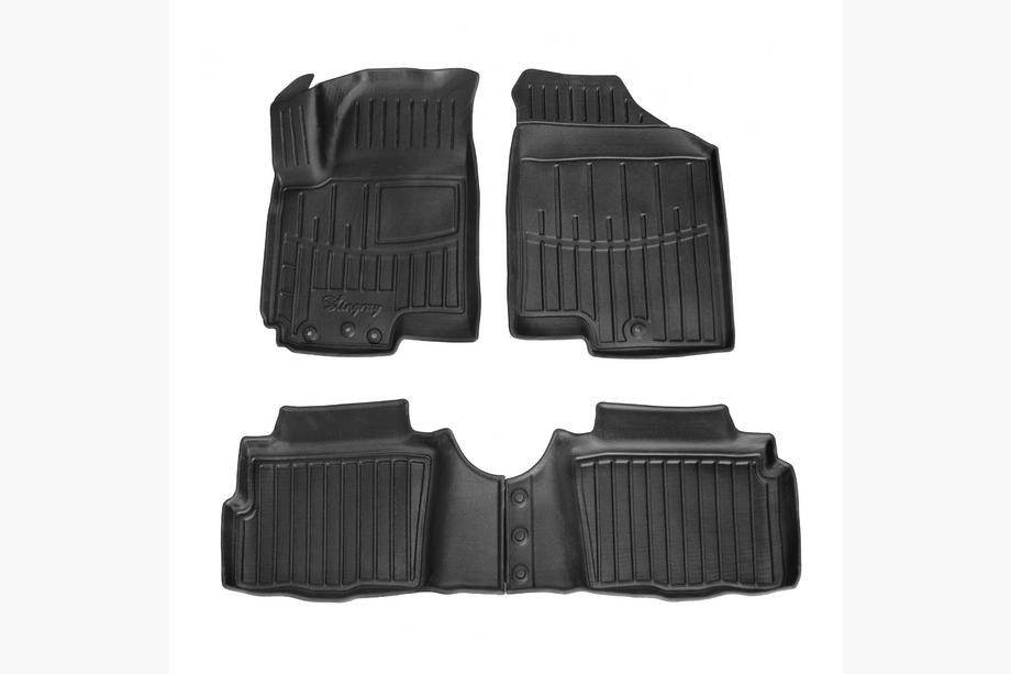 Kia Soul I 2008–2013 Gumové autokoberce Stingray 3D (4 ks) Image