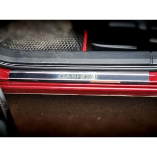 Kryty prahů (Carmos V1, 4 ks, nerez) Nissan Qashqai 2007–2010 fotografie 2