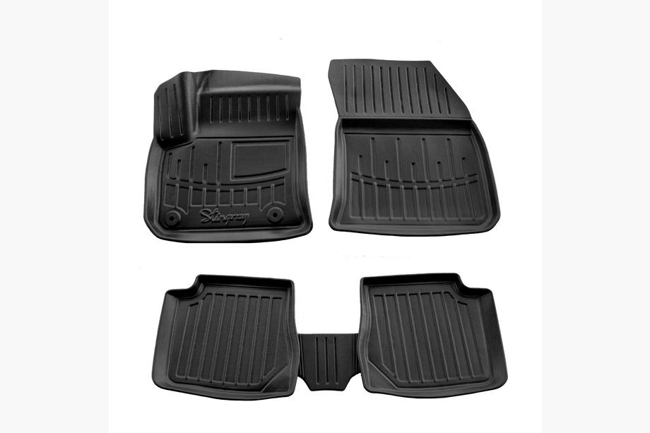 Peugeot 2008 2019– Gumové autokoberce Stingray 3D (Electro, 5 ks) Image