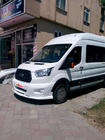 Ford Transit 2014– Přední spoiler na nárazník s LED (2014-2019, k lakování) fotografie 3