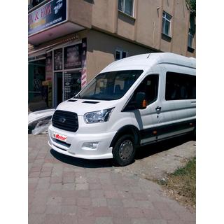 Přední spoiler na nárazník s LED (2014-2019, k lakování) Ford Transit 2014– fotografie 3