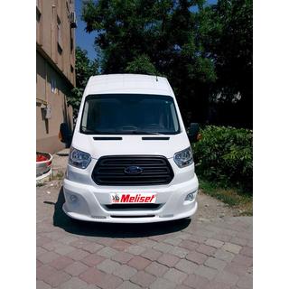 Přední spoiler na nárazník s LED (2014-2019, k lakování) Ford Transit 2014– fotografie 4
