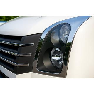 Nerezové kryty světlometů (2 ks) Volkswagen Crafter 2006–2016 fotografie 4
