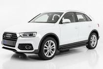 Audi Q3 2011–2019 Boční prahy Allmond Black (2 ks, hliník) fotografie 1