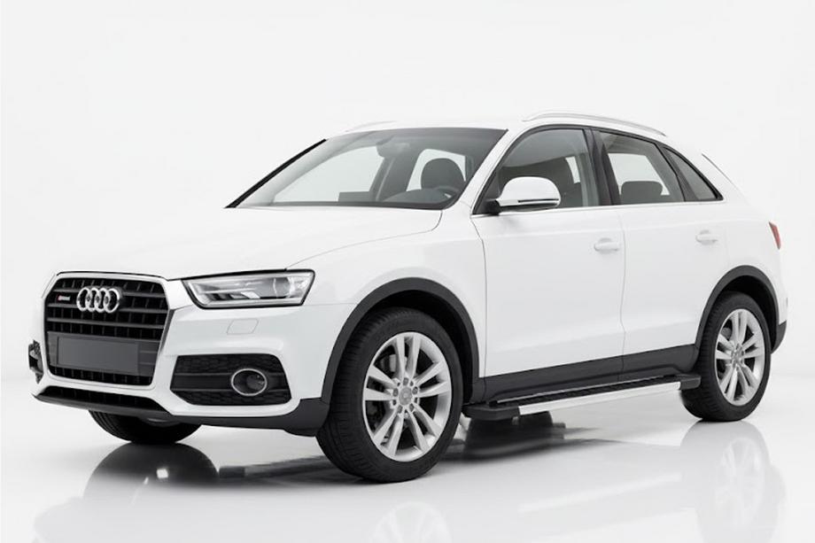 Audi Q3 2011–2019 Boční prahy RedLine V1 (2 ks, hliník) Image