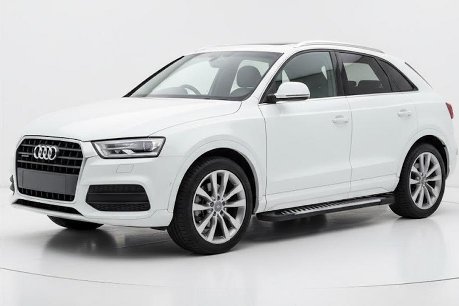 Audi Q3 2011–2019 Boční nášlapy Line (2 ks, hliník) Image