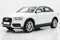 Audi Q3 2011–2019 Boční prahy Bosphorus Black (2 ks, hliník) fotografie 1
