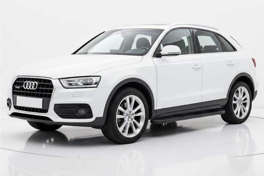 Audi Q3 2011–2019 Boční prahy Bosphorus Black (2 ks, hliník) Image