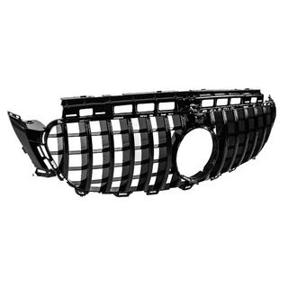 Predni maska chladice GT Panamericana Black (pro Avantgarde/AMG-Line/E43 AMG/E53 AMG 2016-2020) Mercedes E-class Coupé C238 2016–2024 fotografie 4