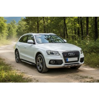 Boční nášlapy Duru (2 ks, hliník) Audi Q5 2008–2017 fotografie 1