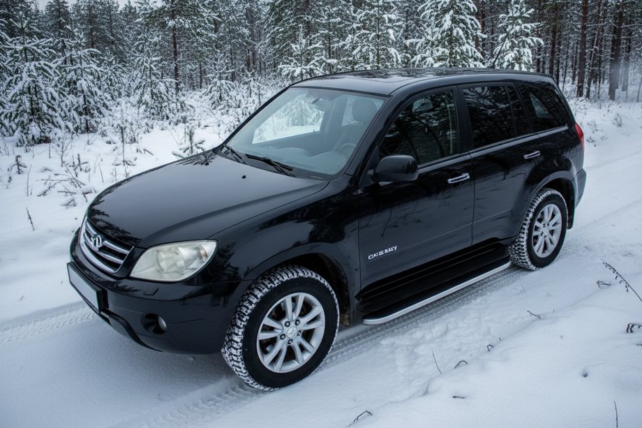 Chery Tiggo 1 2005–2016 Boční nášlapy Tayga (2 ks, hliník) Image