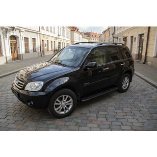 Boční prahy Bosphorus Black (2 ks, hliník) Chery Tiggo 1 2005–2016 fotografie 1