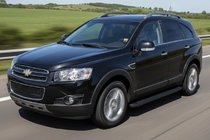 Chevrolet Captiva 2006–2019 Boční prahy Allmond Black (2 ks, hliník) fotografie 1
