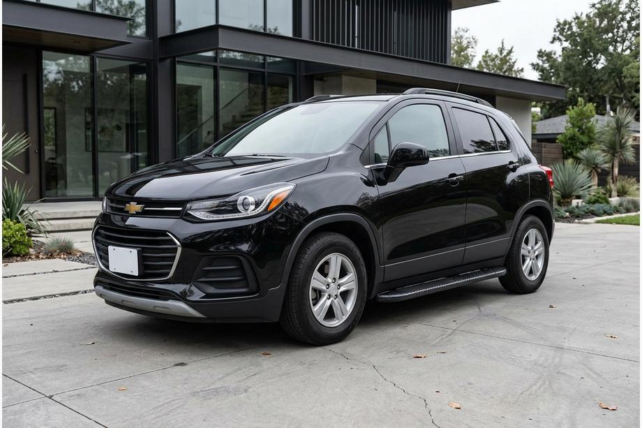 Chevrolet Trax 2012–2023 Boční prahy Bosphorus Black (2 ks, hliník) Image