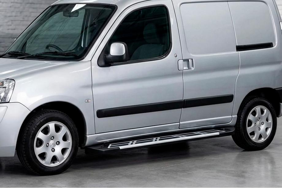 Peugeot Partner 1996–2008 Boční nášlapy Sunrise (2 ks, hliník) Image