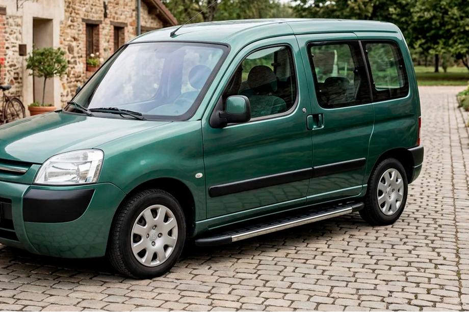Peugeot Partner 1996–2008 Boční nášlapy Duru (2 ks, hliník) Image