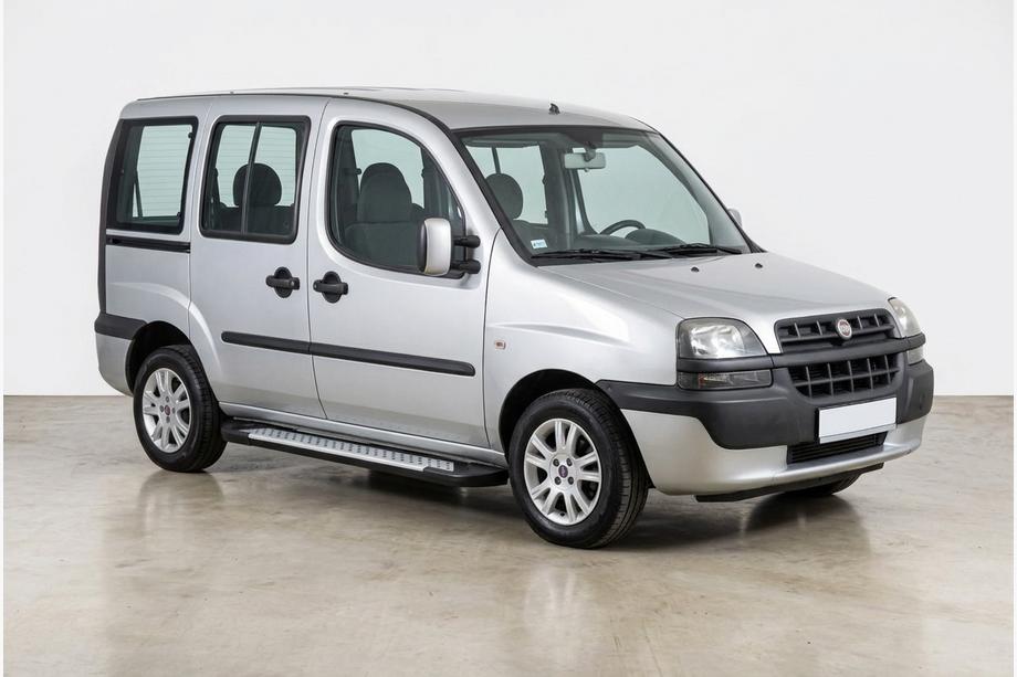 Fiat Doblo I 2001–2005 Boční nášlapy Allmond Grey (2 ks, hliník) Fotografie 1