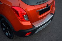 Chevrolet Trax 2012–2023 Ochranná lišta na zadní nárazník OmsaLine (nerez) fotografie 8