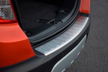 Chevrolet Trax 2012–2023 Ochranná lišta na zadní nárazník OmsaLine (nerez) fotografie 1