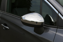 Citroen DS-4 2010–2015 Chromové kryty zpětných zrcátek (2 ks, nerez) OmsaLine – italská nerezová ocel fotografie 12