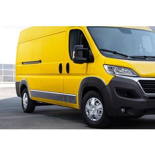 Nerezové dveřní lišty (sada) Citroen Jumper 2007–2025 fotografie 1