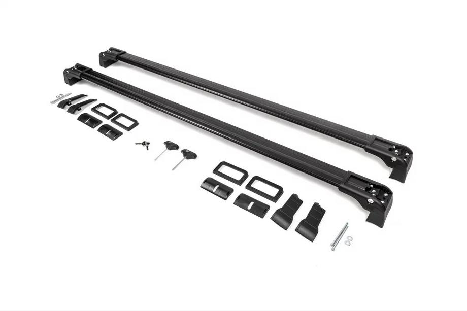 Peugeot 5008 2009–2016 Příčníky do fixních bodů (uzamykatelné) Wingbar V3 (2 ks) Šedá Fotografie 4