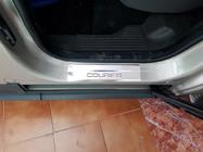 Ford Courier 2014–2023 Nerezové kryty prahů OmsaLine (4 ks, nerez) fotografie 3