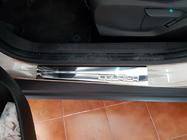 Ford Courier 2014–2023 Nerezové kryty prahů OmsaLine (4 ks, nerez) fotografie 4