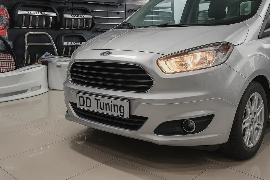 Ford Courier 2014–2023 Nerezové kryty mlhovek (2014-2018, 2 ks) Image