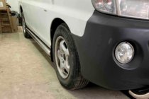 Hyundai H200, H1, Starex 1998–2007 Boční trubky BB002 (2 ks, nerez) fotografie 3