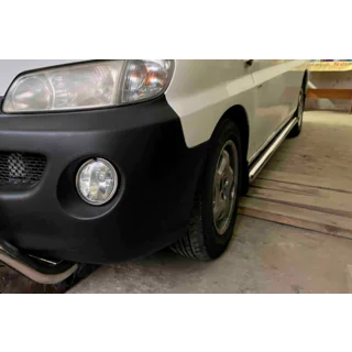 Boční trubky BB002 (2 ks, nerez)