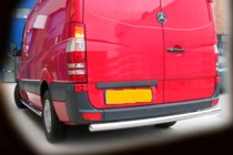 Mercedes Sprinter W906 2006–2018 Zadní ochranný rám AK002 (nerez) fotografie 2