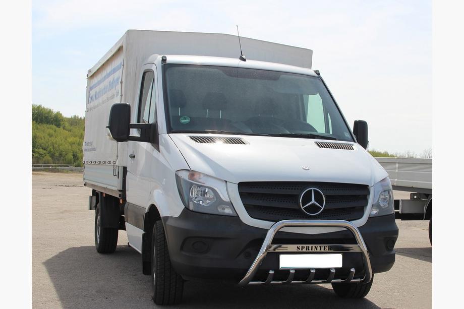 Mercedes Sprinter W906 2006–2018 Přední ochranný rám (bull bar) WT003 (nerez) Image