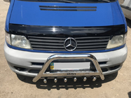 Mercedes Vito W638 1996–2003 Nerezový přední ochranný rám (bullbar) WT003/4 bez nápisu, 60 mm fotografie 1