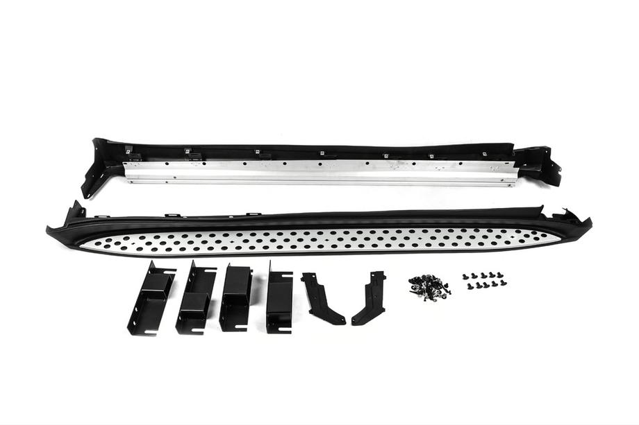Mercedes ML W164 2005–2011 OEM boční prahy (2 ks, hliník) Fotografie 16