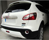 Nissan Qashqai 2007–2010 Zadní difuzor Meliset (k lakování) fotografie 1