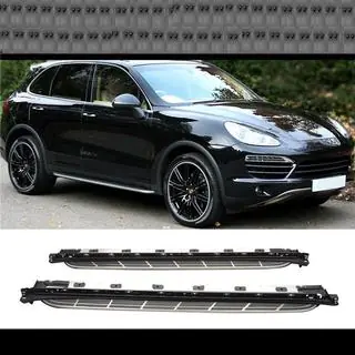 Boční nášlapy OEM (2 ks, hliník) Porsche Cayenne 2010–2017 fotografie 3