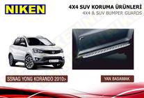 SsangYong Korando 2010–2019 Boční nášlapy Niken BMW style (2 ks, hliník) fotografie 2