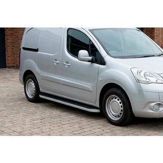 Boční prahy Tayga Grey (2 ks, hliník) Peugeot Partner Tepee 2008–2018 fotografie 1
